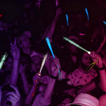 Colorful Fiber Optic Glow Sticks