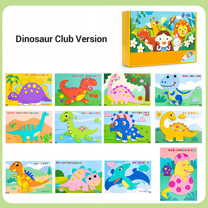 Children’s DIY 3D EVA Sticker Craft