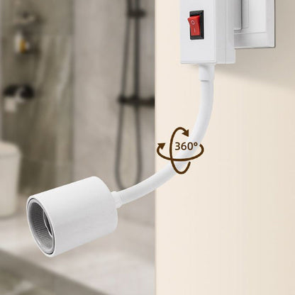High Power Bath Light Socket with Switch
