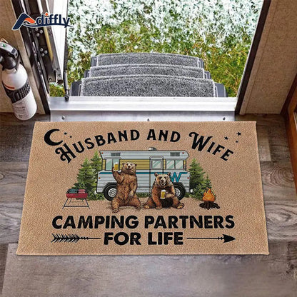 Funny Text Print Welcome Doormat