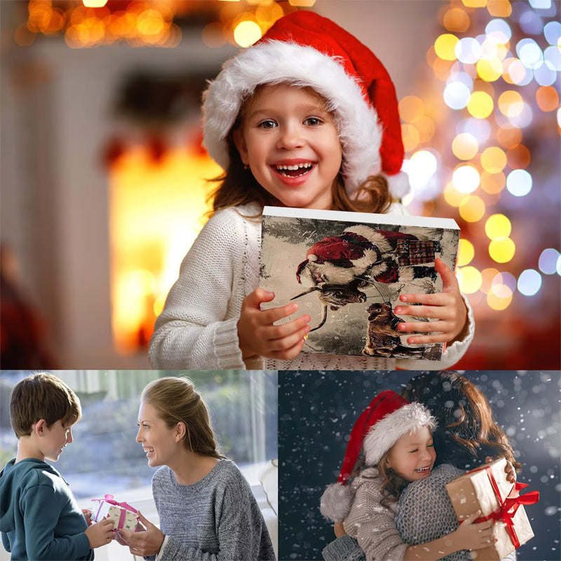 Advent Calendar with Highland Cow Design