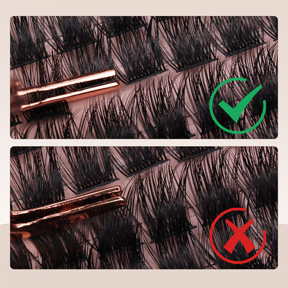DIY Natural Volume Cluster Lashes Kit