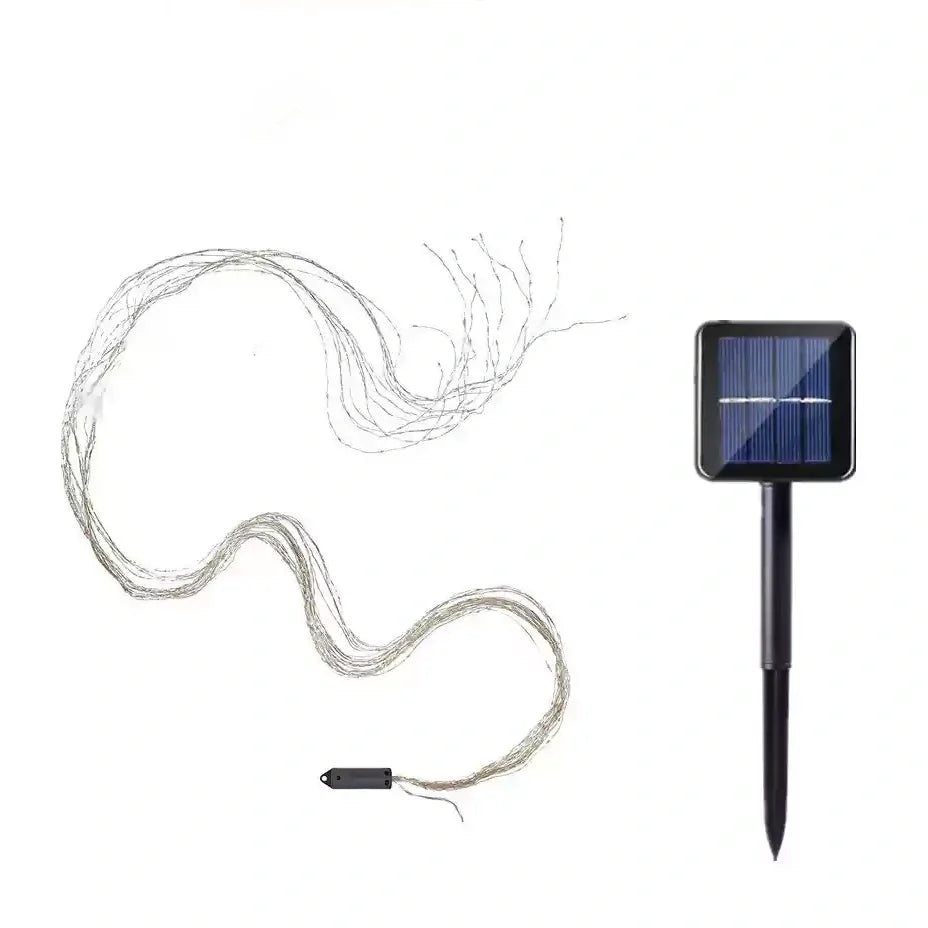 Solar & Battery-Powered Vine String Lights