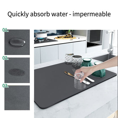 2025 New Kitchen Super Absorbent Draining Mat