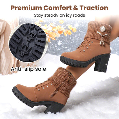 Women's Thick Warm Chunky Heel Boots🔥HOT SALE-59% OFF