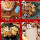24-Piece Stainless Steel Christmas Cookie Cutters Set