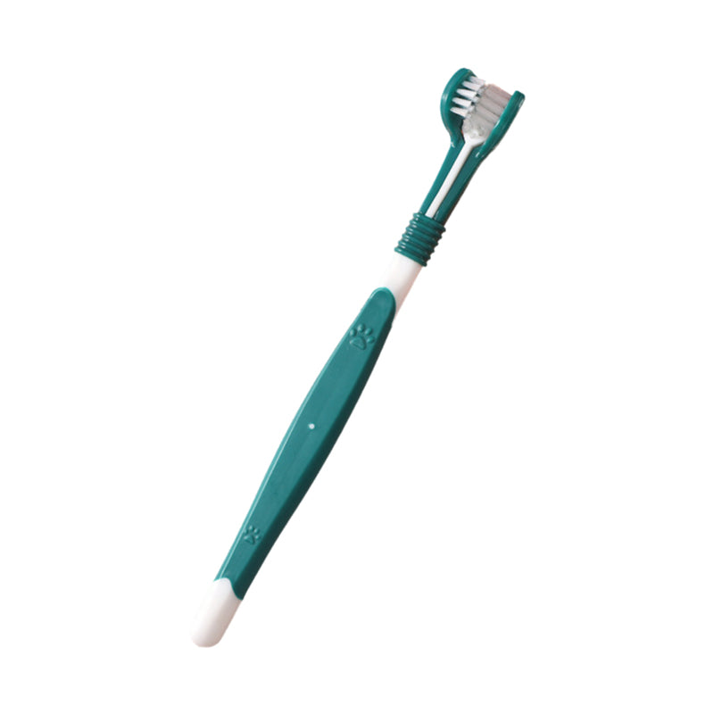 3-Sided Pet Soft Bristle Toothbrush
