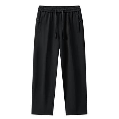 Stylish Casual Pants with Elastic Waistband & Drawstring