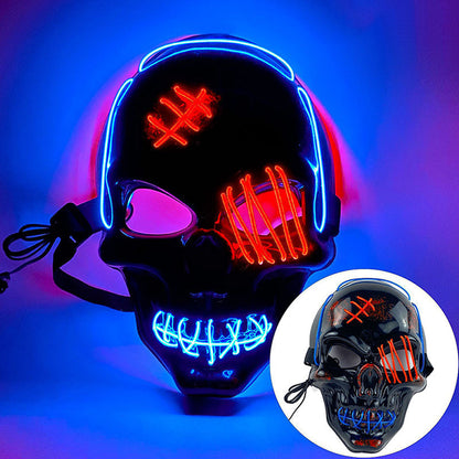 💀🎃Halloween LED Skull Mask -👏Most Popular in 2025!