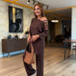 Women's Casual Off-Shoulder Sport 2-Piece Set