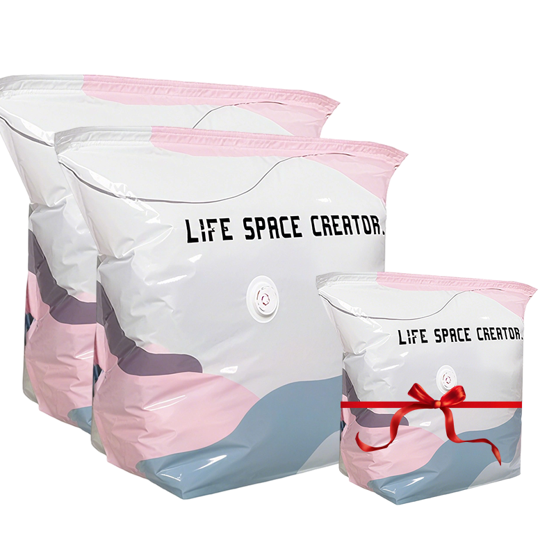 ⏳ Limited-Time Sale 🔥 - Pump-Free Vacuum Compression Bags, Large Size