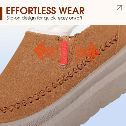 Women's Plush Cozy Warmth Slip-On Shoes