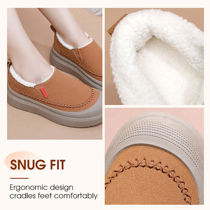 Women's Plush Cozy Warmth Slip-On Shoes