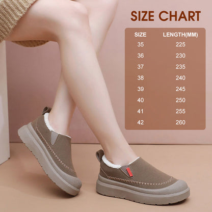 Women's Plush Cozy Warmth Slip-On Shoes