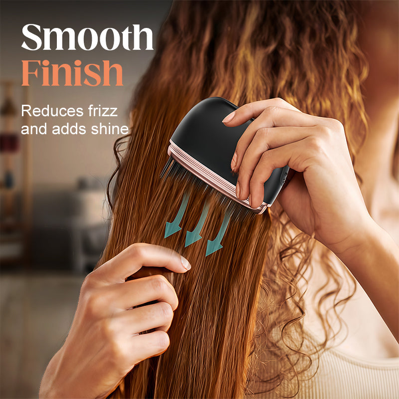 Mini Cordless Hair Straightener Comb