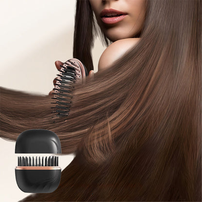 Mini Cordless Hair Straightener Comb