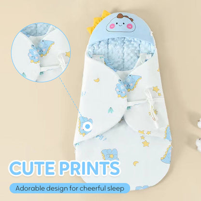 Cartoon Baby Sleep Sack with Anti-Startle Design