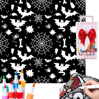 🔥LAST DAY SALE 50% OFF🔥 DIY Coloring Blanket with Markers💖Unique items💖