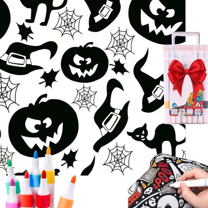 🔥LAST DAY SALE 50% OFF🔥 DIY Coloring Blanket with Markers💖Unique items💖