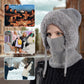 🔥New arrivals offer-Stylish Chunky Winter Knit Hat - With Warm Face Cover and Scarf