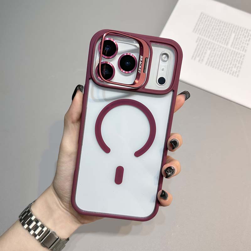 Magnetic iPhone Case with Lens Stand