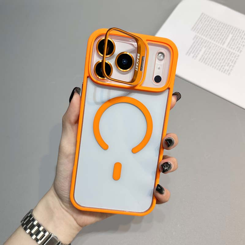 Magnetic iPhone Case with Lens Stand