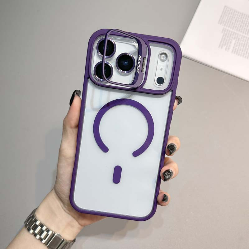 Magnetic iPhone Case with Lens Stand