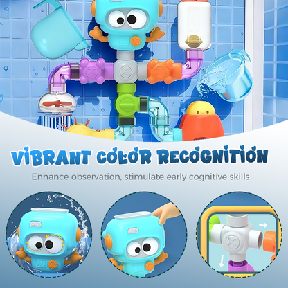 Waterworks Pipe Bath Toy Set for Kids