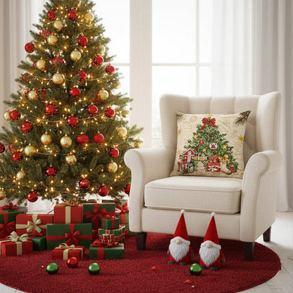 🎄🔥Christmas Promotion 50% OFF🔥Cute Christmas Print Pillow Cover