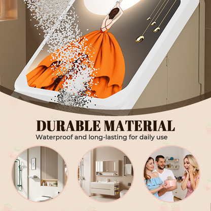 Waterproof Folding & Hanging Storage Box for Bathroom