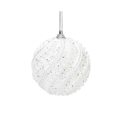 Sequin Shatterproof Christmas Ball Ornaments