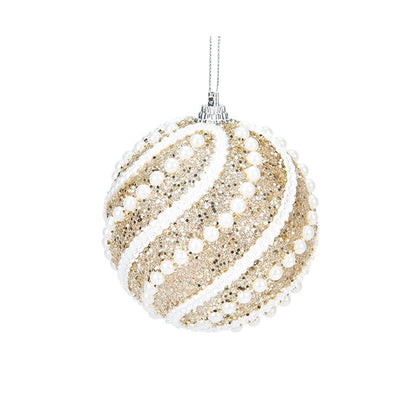 Sequin Shatterproof Christmas Ball Ornaments