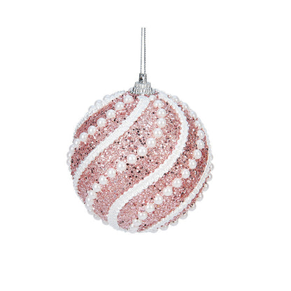 Sequin Shatterproof Christmas Ball Ornaments