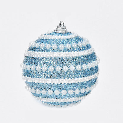 Sequin Shatterproof Christmas Ball Ornaments