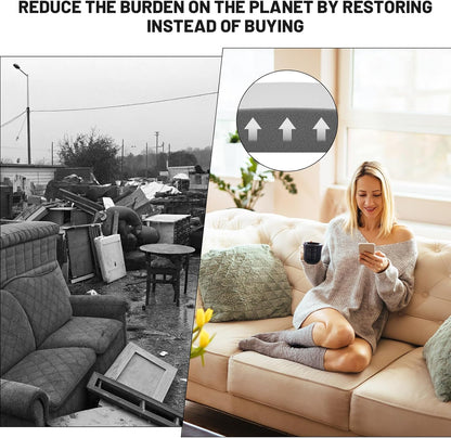 🛋️ BUY 2 GET 1 FREE! ✨ Sofa Cushion Support for Sagging Seats - High-Density Foam Insert with Non-Slip Base for Enhanced Comfort & Posture 🏠💫