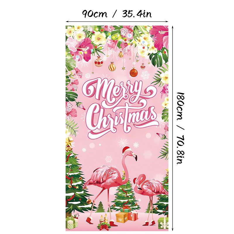 ⏰Christmas Limited Sale 50% OFF!!🎄Christmas Door Cover For Instant Holiday Decor