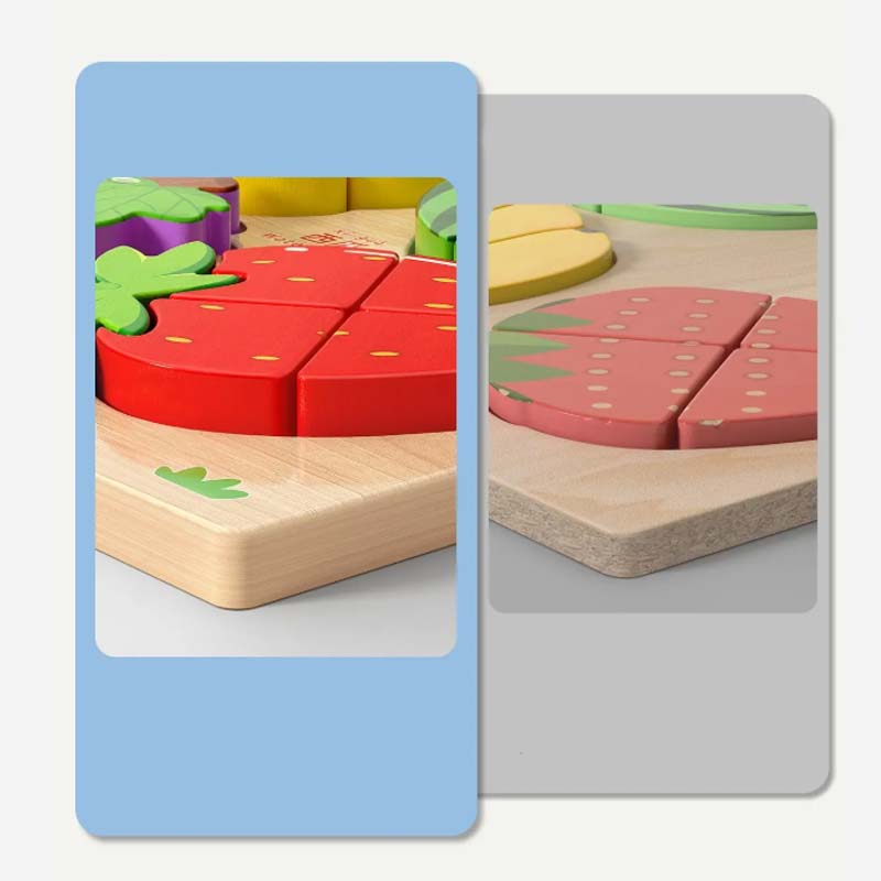 Educational Wooden 3D Puzzle