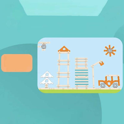 Educational Wooden Building Blocks