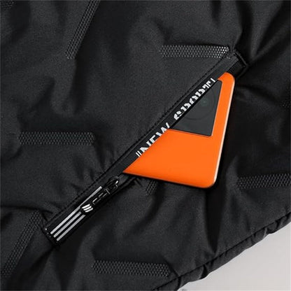 Men's Winter Warm Zipper Hooded Coat