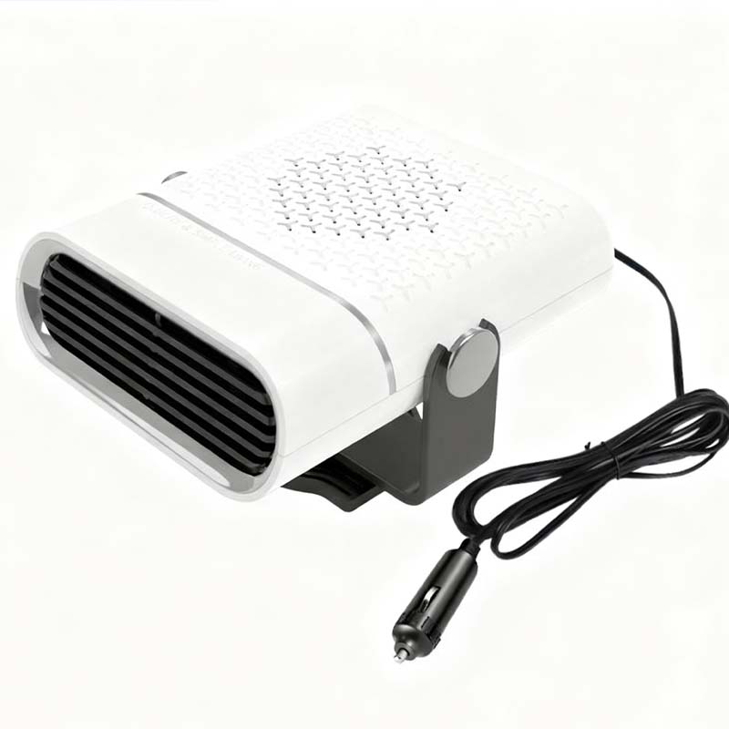 🚗🔥 2-in-1 Portable Car Heater and Fan - 360° Rotation, Fast Defrost, Heating and Cooling, Ultra Quiet and Lightweight, All-Weather Use!