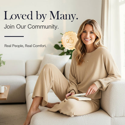 💖LAST DAY PROMOTION - 50%OFF 💖 Women’s Casual Solid Top & Wide-Leg Pants 2 Piece Sets