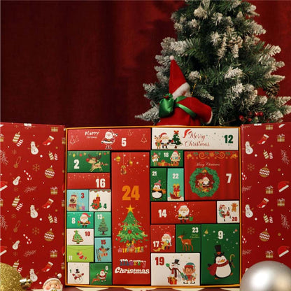 24-Day Christmas Countdown Advent Calendar Gift Box