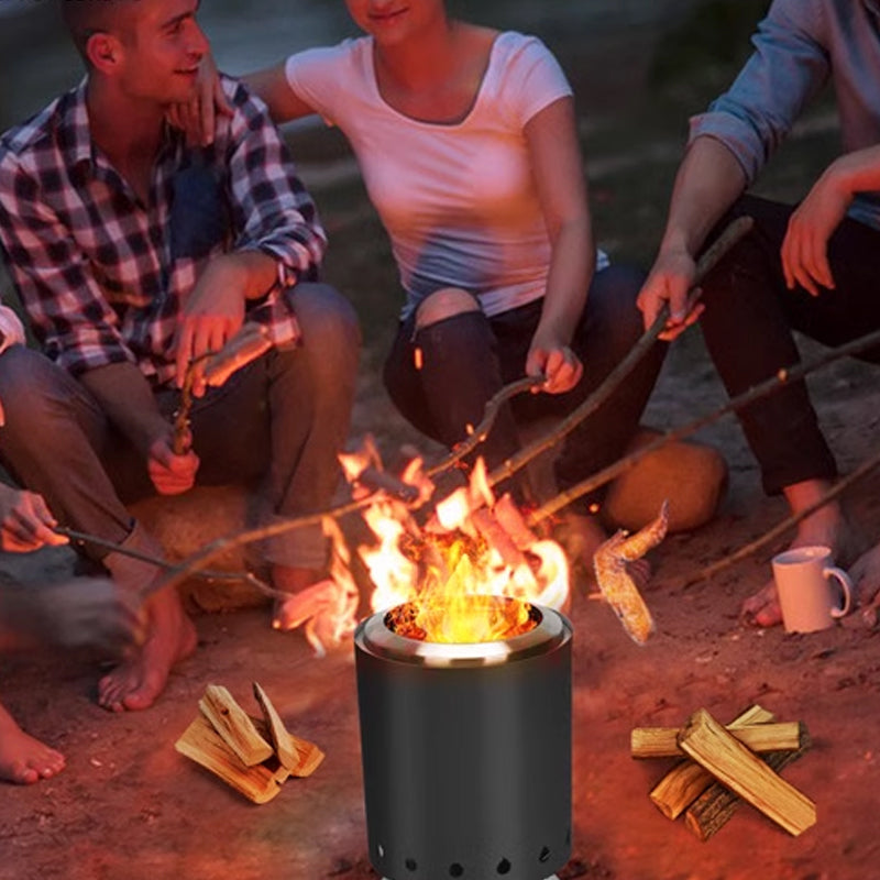 Outdoor Wood Burning Portable Fire Pit