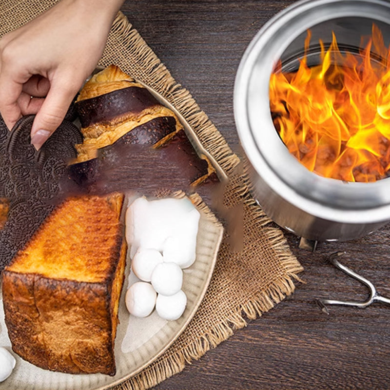 Outdoor Wood Burning Portable Fire Pit