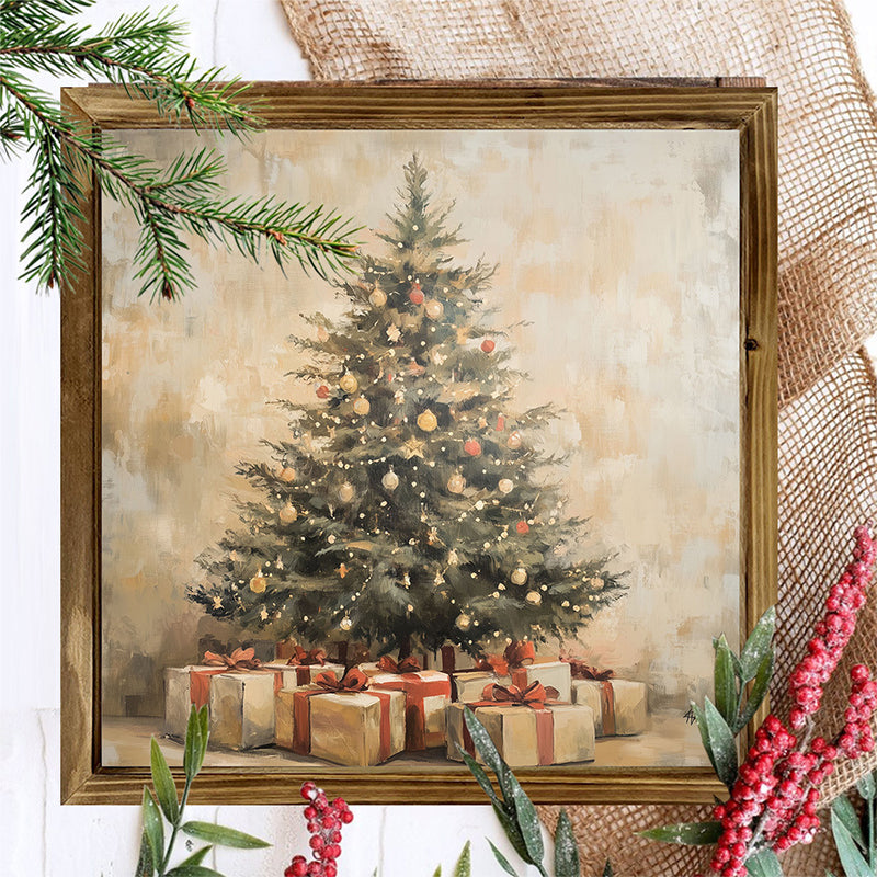 20cm Framed Christmas Wall Art