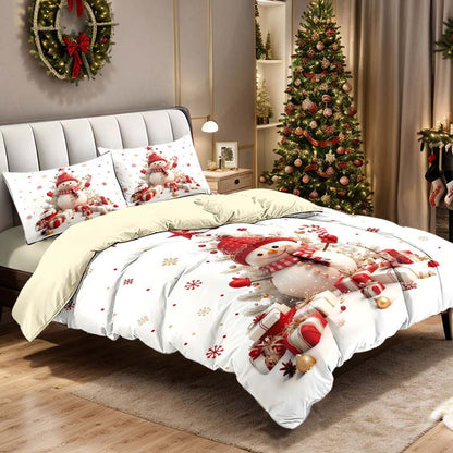 🎅Xmas Sales - 50% OFF🎄Soft & Cozy Christmas Duvet Cover 3-Piece Set