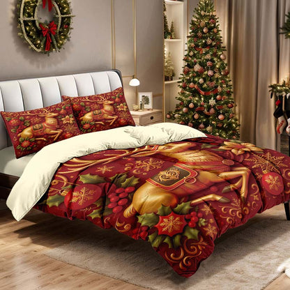 🎅Xmas Sales - 50% OFF🎄Soft & Cozy Christmas Duvet Cover 3-Piece Set