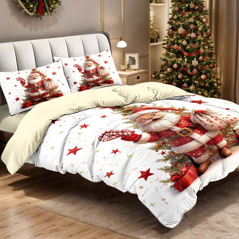 🎅Xmas Sales - 50% OFF🎄Soft & Cozy Christmas Duvet Cover 3-Piece Set