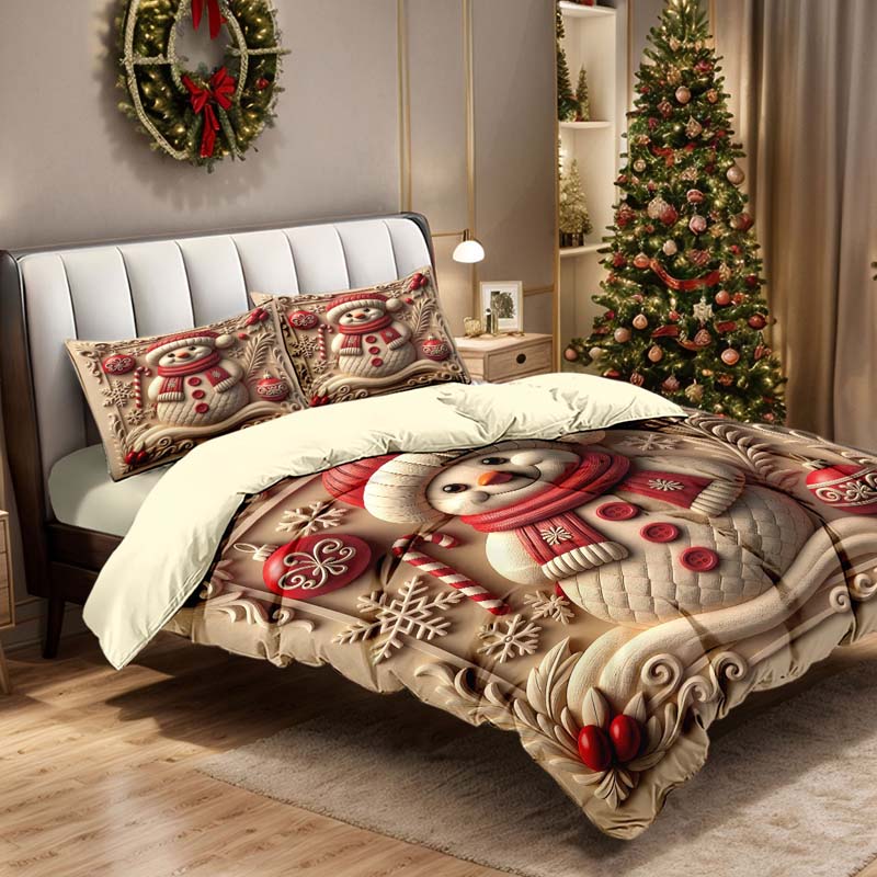 🎅Xmas Sales - 50% OFF🎄Soft & Cozy Christmas Duvet Cover 3-Piece Set