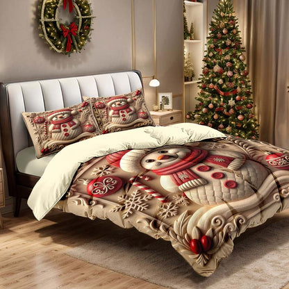 🎅Xmas Sales - 50% OFF🎄Soft & Cozy Christmas Duvet Cover 3-Piece Set